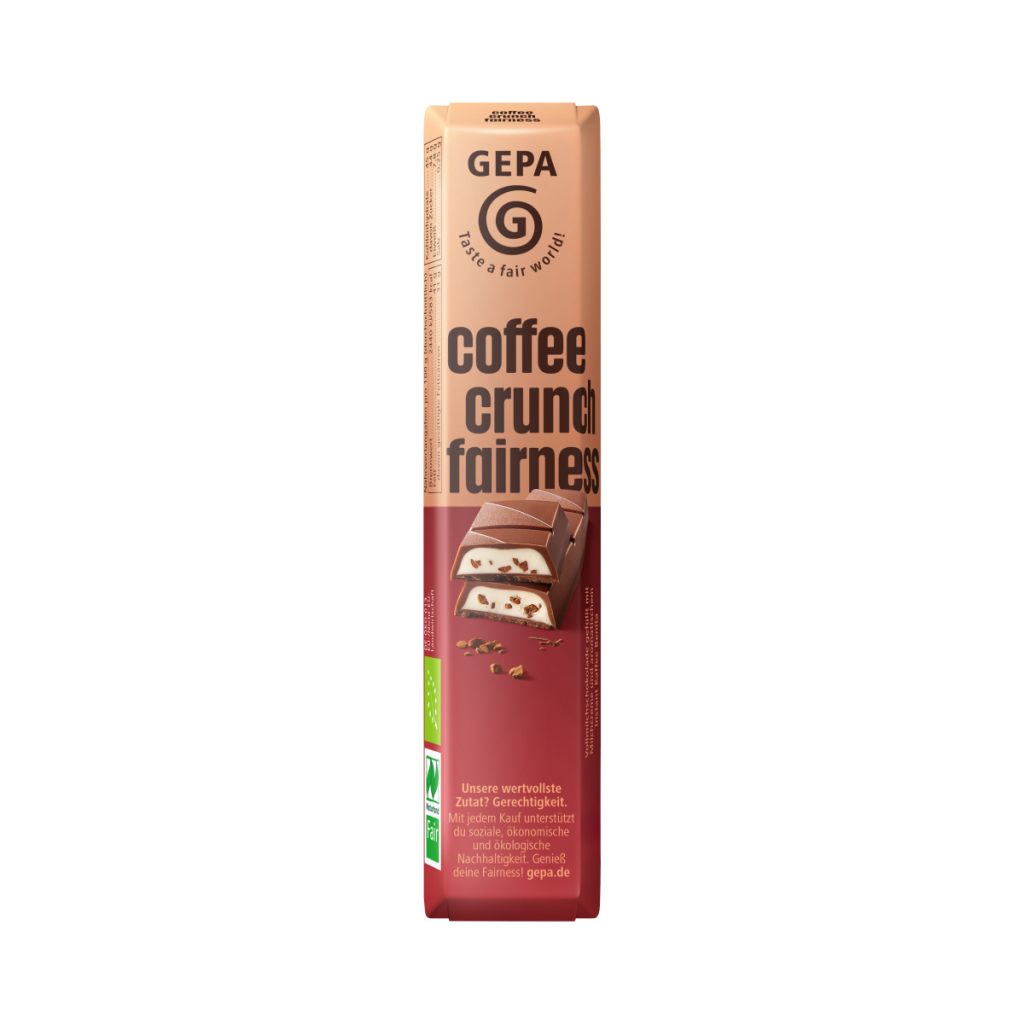 Artikelbild  Bio coffee crunch fairness