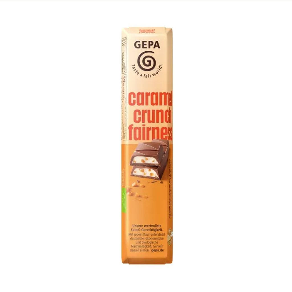 Artikelbild  Bio caramel crunch fairness