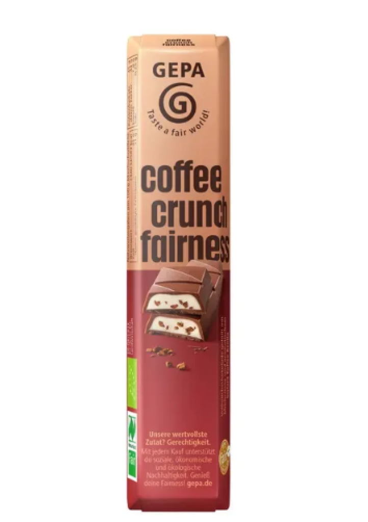 Artikelbild  Bio coffee crunch fairness